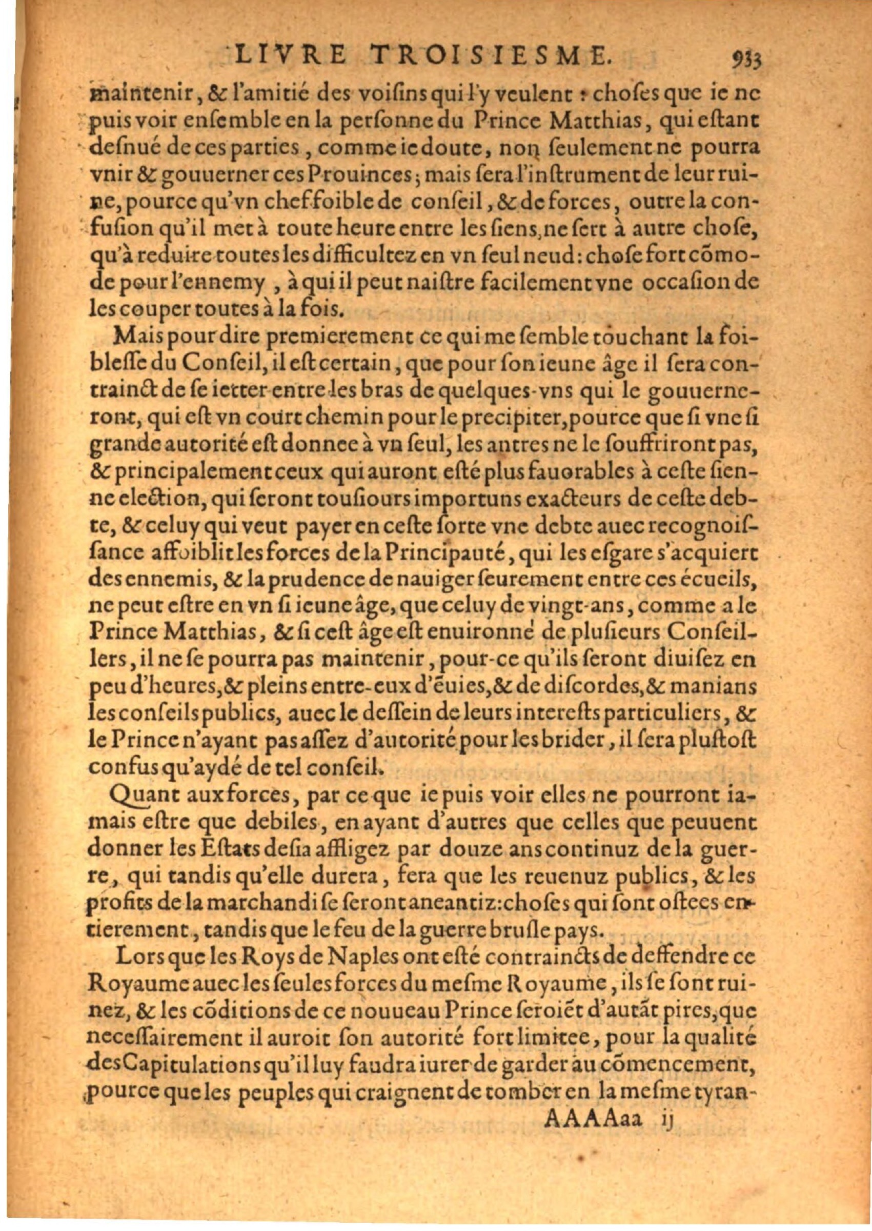 1608 - Pierre Chevalier - Trésor politique - BSB Munich