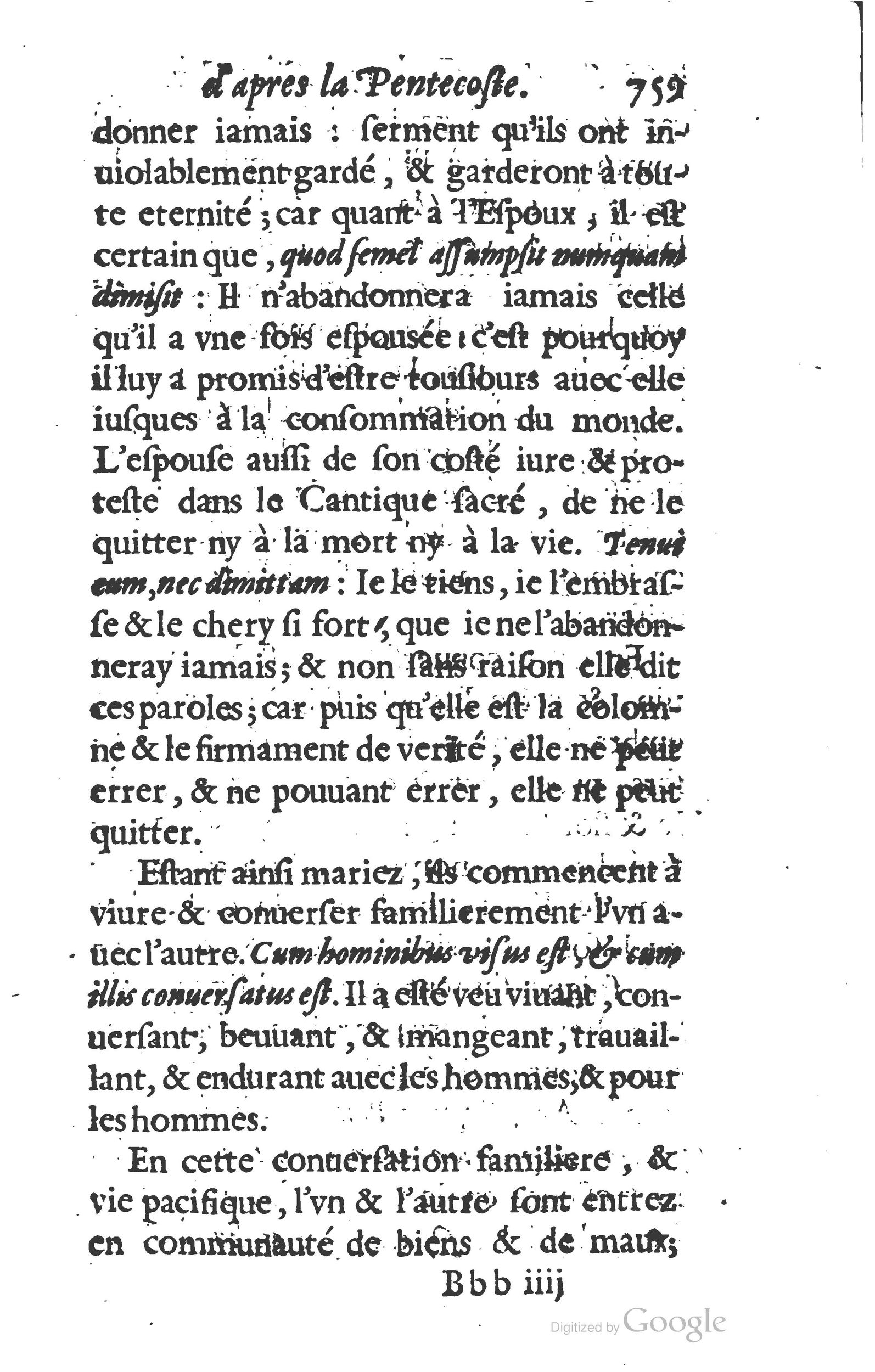 1629 - Manassés de Préaulx - Sermons ou Trésors de la piété chrétienne - BM Lyon