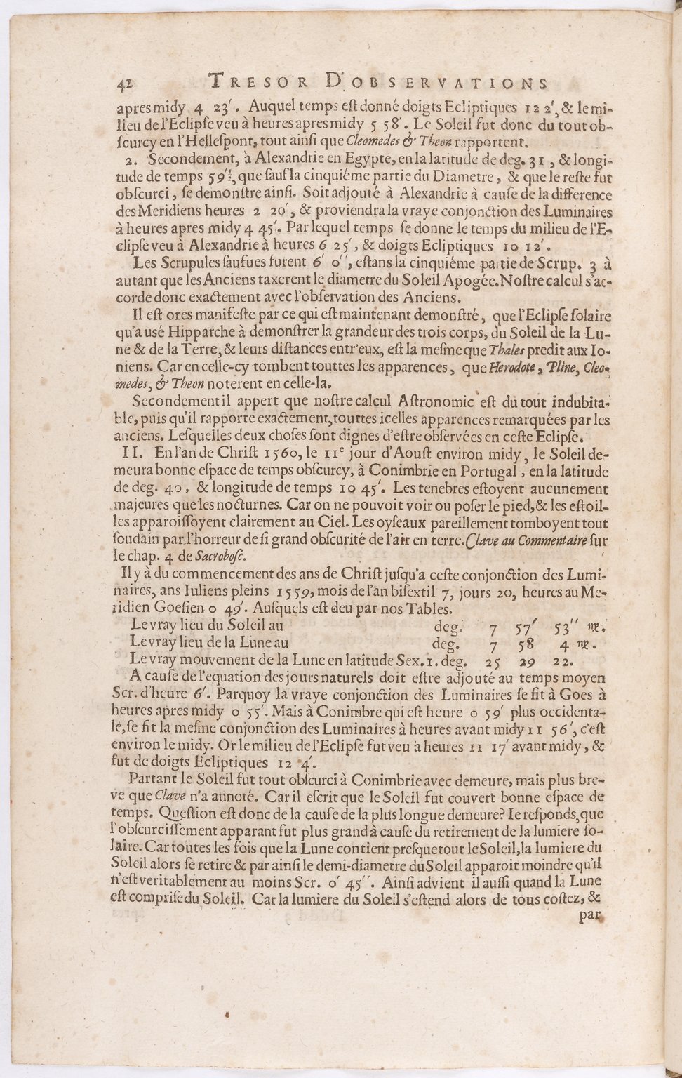 1634 - Zacharie Roman - Les Tables perpétuelles - BnF Arsenal