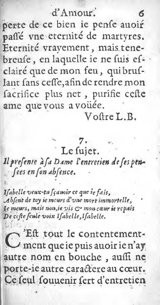 1597 - Thomas Daré - Trésor d’amour - Toronto