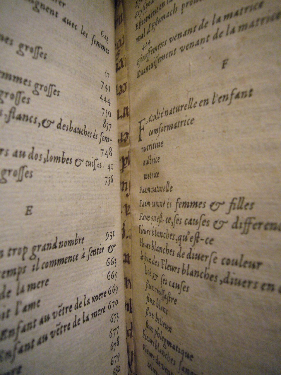 1585 - Jacques du Puis - Trésor des remèdes secrets pour les maladies des femmes - BnF