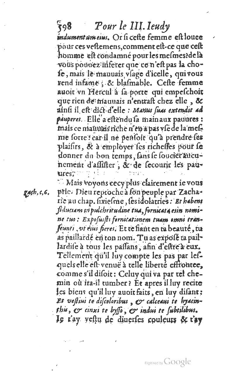 1607 - Nicolas Du Fossé - Trésor quadragésimal - T 01 - BM Lyon 1607 - Nicolas Du Fossé - Trésor quadragésimal - T 01 - BM Lyon