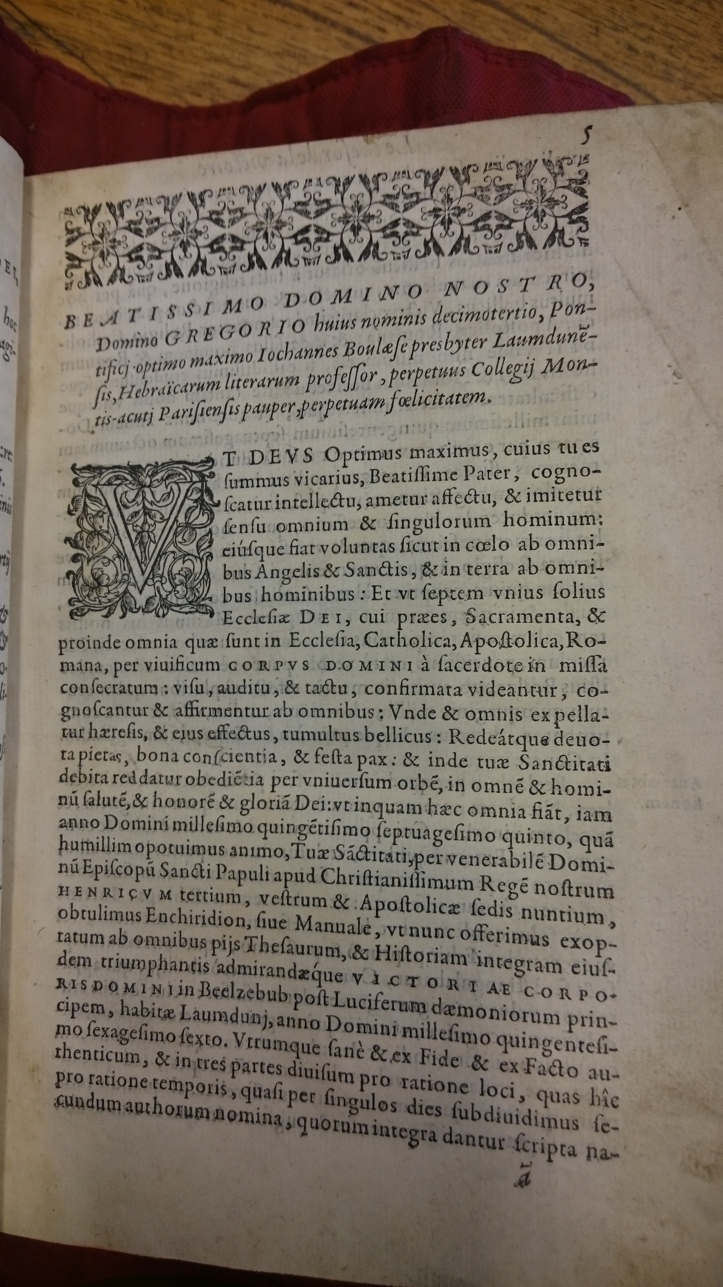 1578 - Nicolas Chesneau - Trésor et entière histoire de la triomphante victoire du corps de Dieu sur l’esprit malin - BM Lyon 1578 - Nicolas Chesneau - Trésor et entière histoire de la triomphante victoire du corps de Dieu sur l’esprit malin - BM Lyon