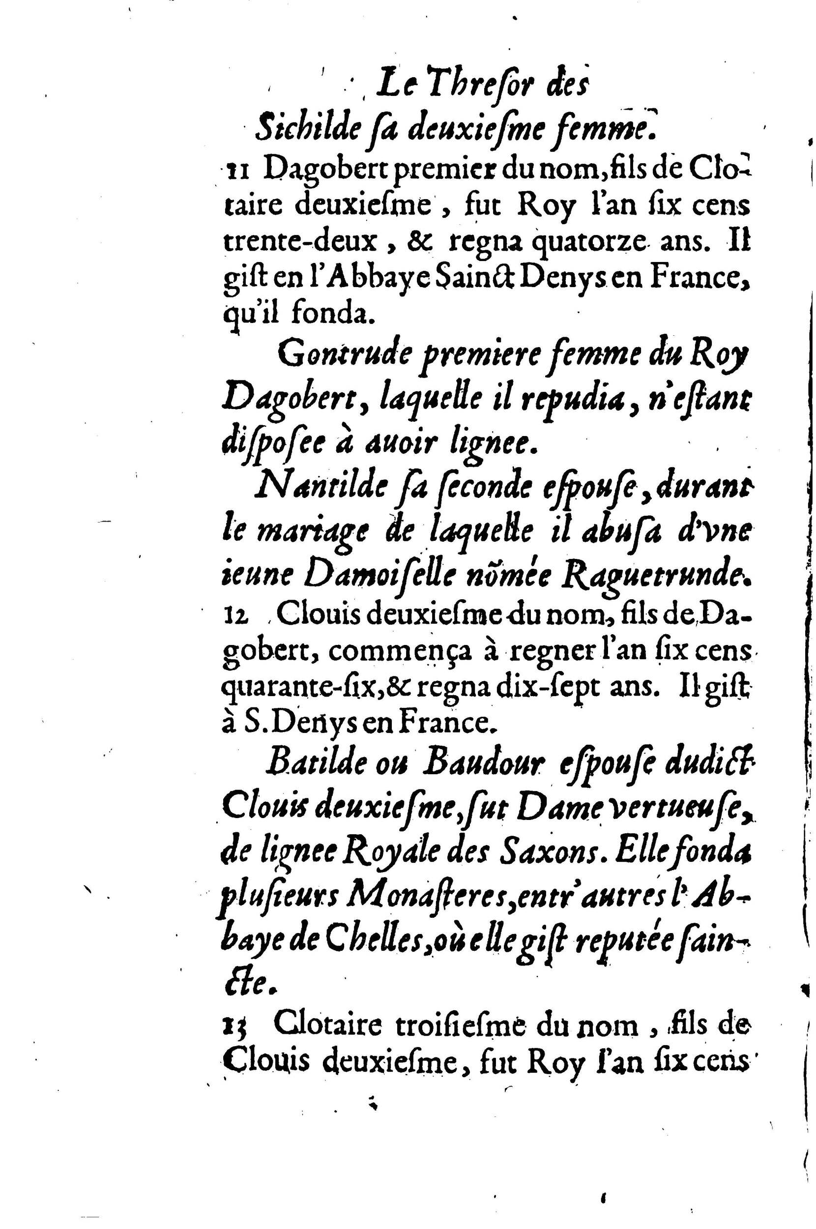 1633 - Jean Corrozet - Trésor des histoires de France - BM Lyon 1633 - Jean Corrozet - Trésor des histoires de France - BM Lyon