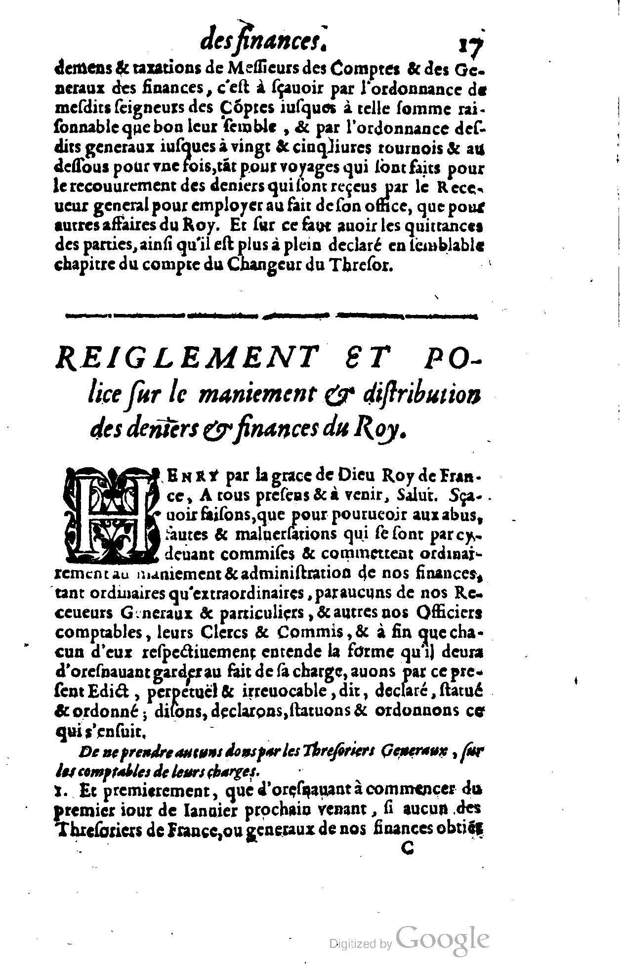 1614 - Jean Richer - Trésor du nouveau style et protocole de la chancellerie de France - BSB Munich
