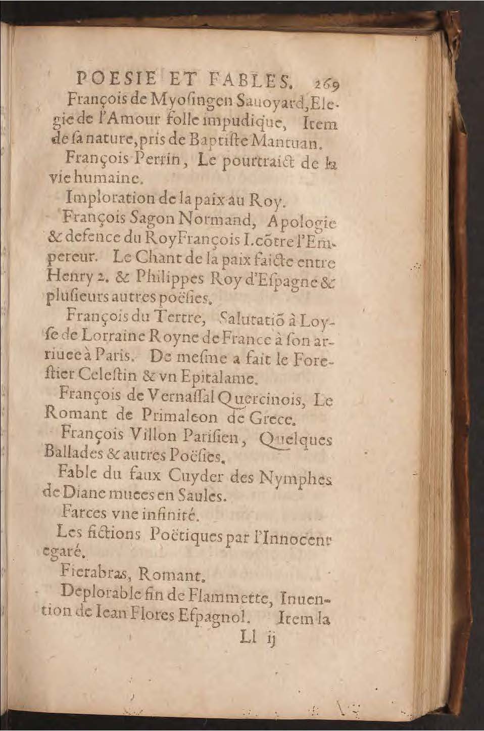 1602 - François Jacquin - Trésor des bons esprits français - BnF Arsenal