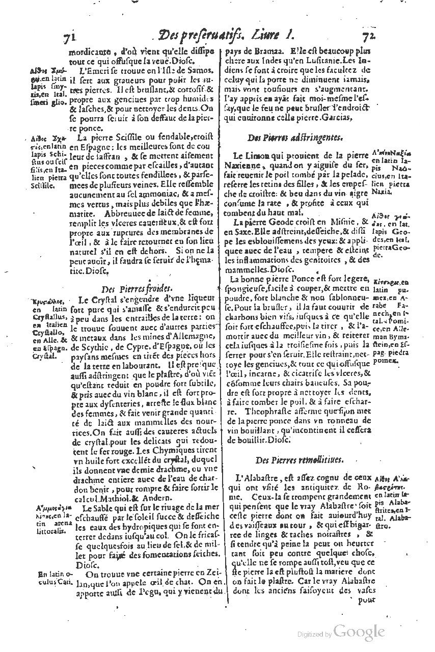 1616 - Étienne Gamonet - Grand trésor ou dispensaire - BSB Munich