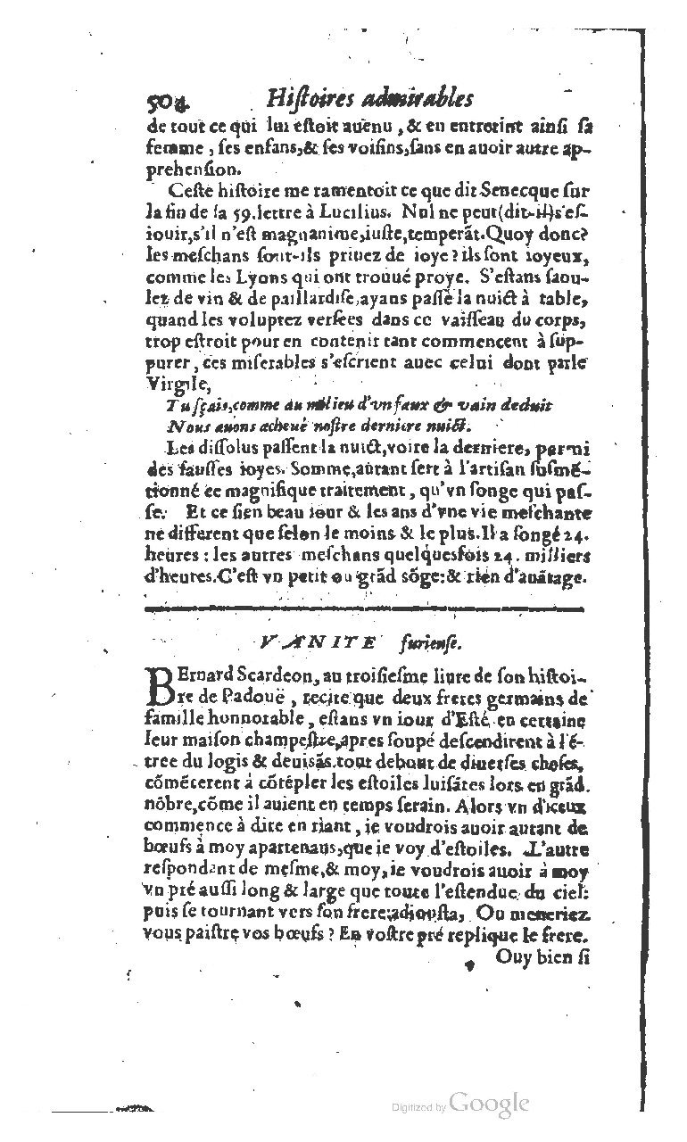 1610 - Paul Marceau - Trésor d’histoires admirables et mémorables - BSB Munich