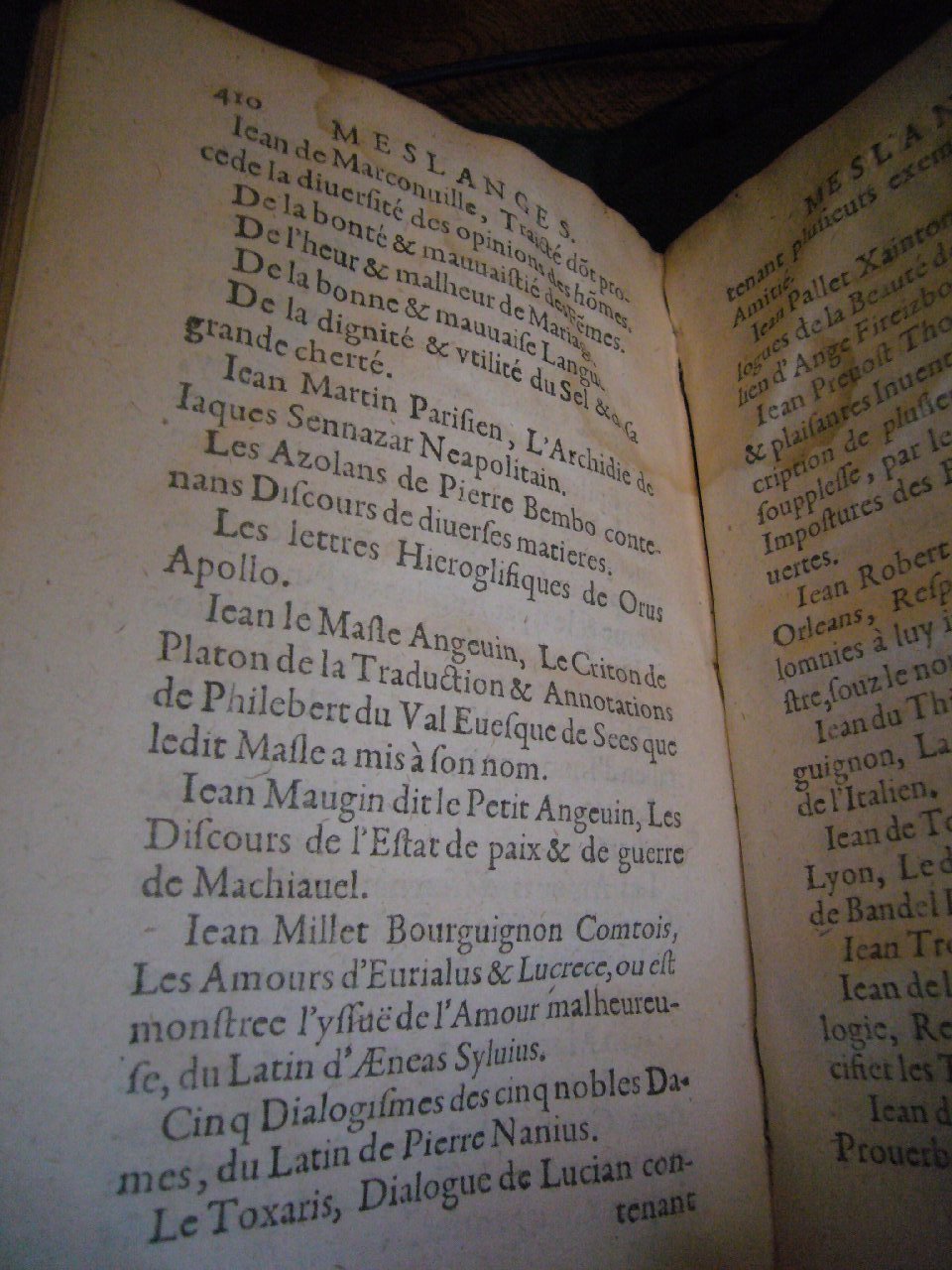 1602 - François Jacquin - Trésor des bons esprits français - BnF Arsenal