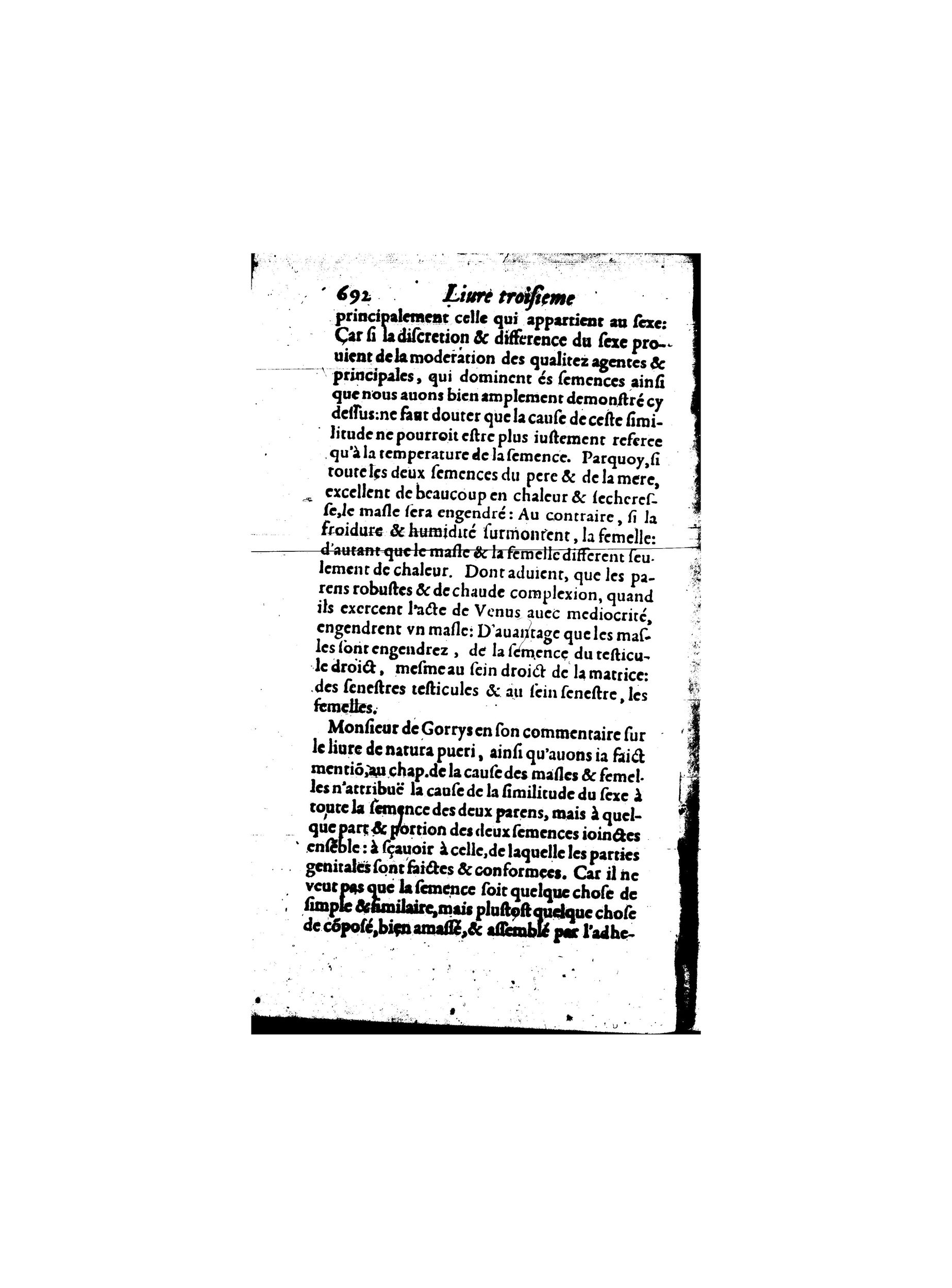 1587 - Jacques du Puis - Trésor des remèdes secrets pour les maladies des femmes - BnF