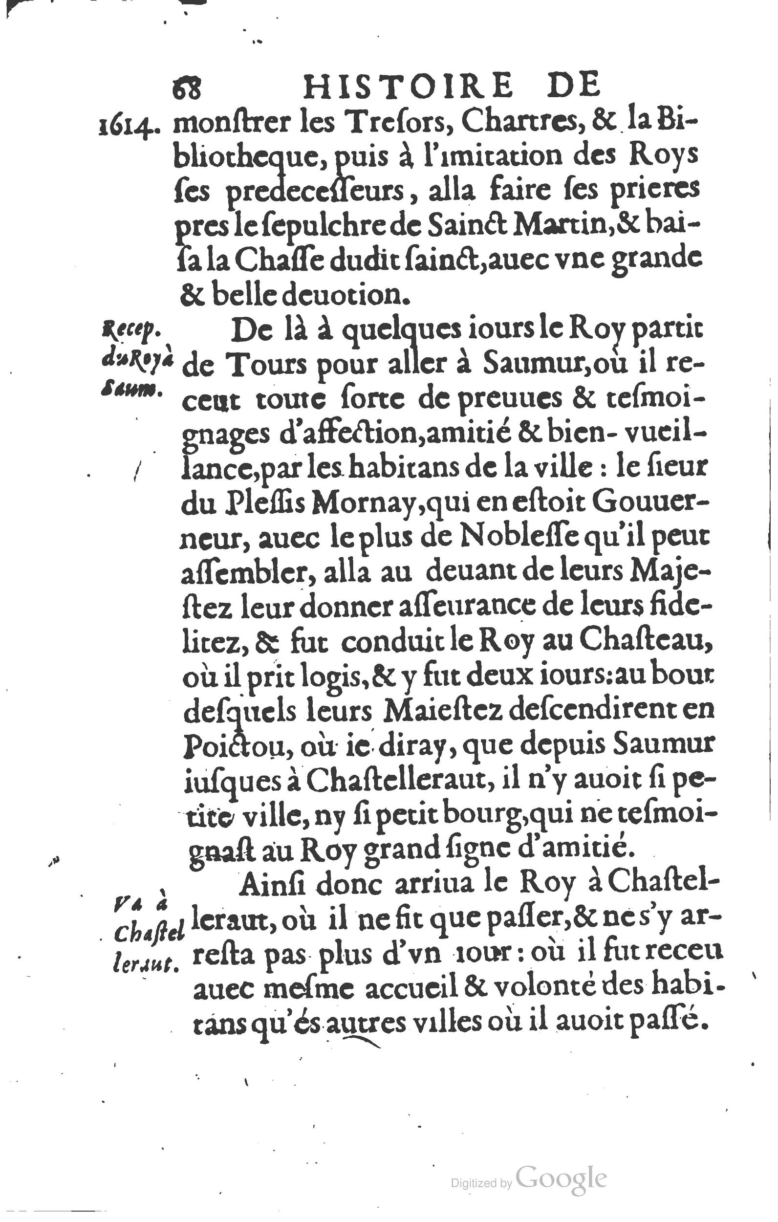 1624 - Joseph Bouillerot - Trésor de l’histoire générale de notre temps - BM Lyon