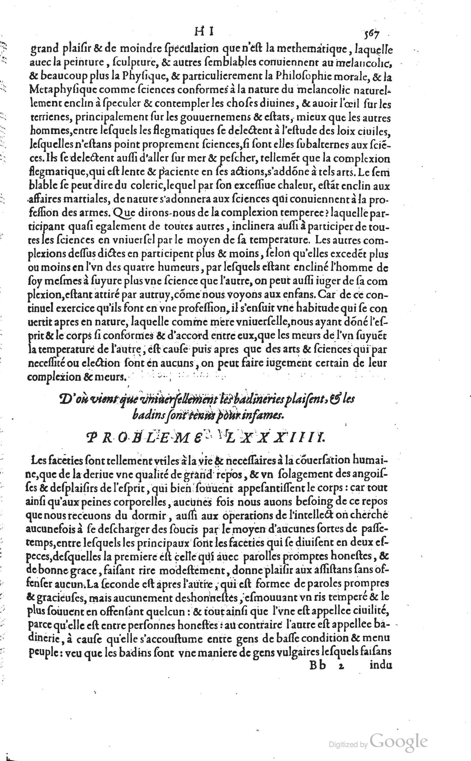 1585 - Barthélemy Honorat - Bibliothèques françaises - BSB Munich