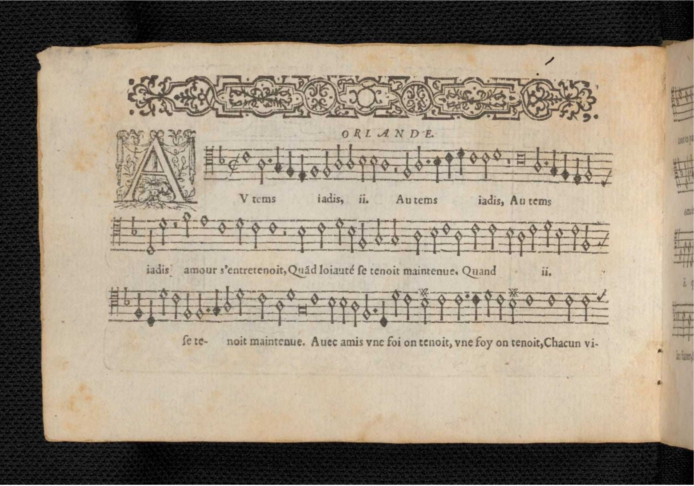 1576 - [Pierre de Saint-André] - Trésor de musique d’Orlande de Lassus Quinta et Sexta pars - KBR Bruxelles