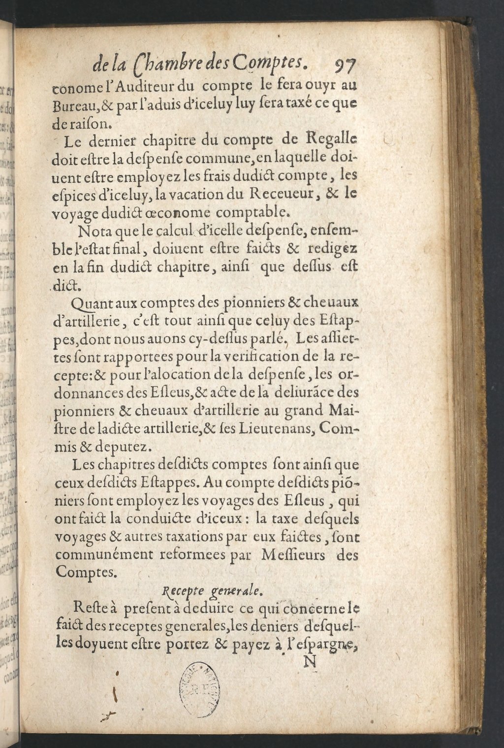 1599 - Claude de Monstr’oeil et Jean Richer - Trésor des instructions des finances - BnF 1599 - Claude de Monstr’oeil et Jean Richer - Trésor des instructions des finances - BnF