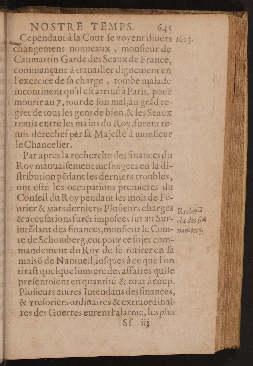 1626 - Joseph Bouillerot - Trésor de l’histoire générale de notre temps - BnF Arsenal