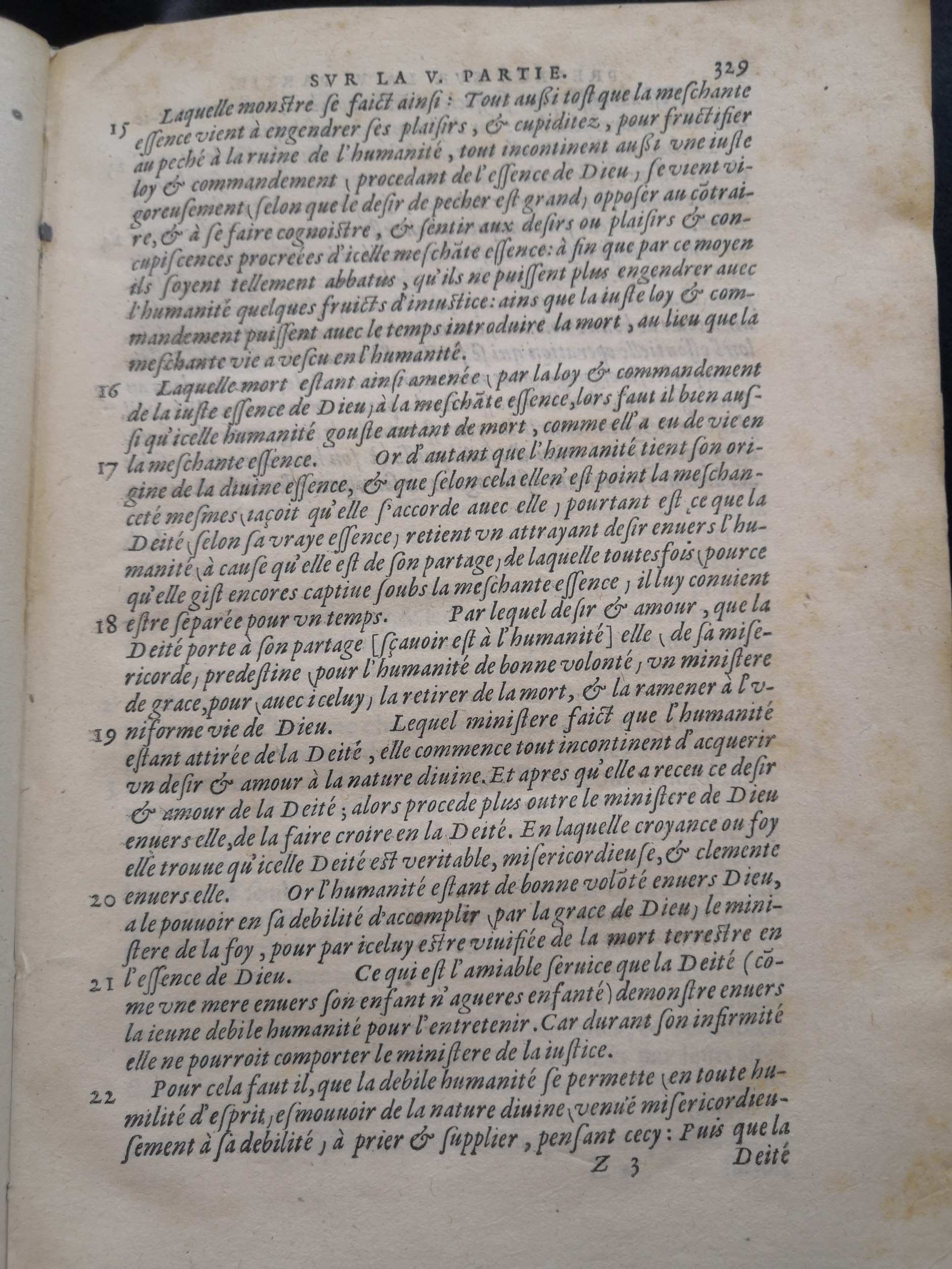 1581c. - Christophe Plantin - Le Livre des témoignages du Trésor caché au champ (Livres 2, 4, 6 et 7) - Anvers Musée Plantin Moretus