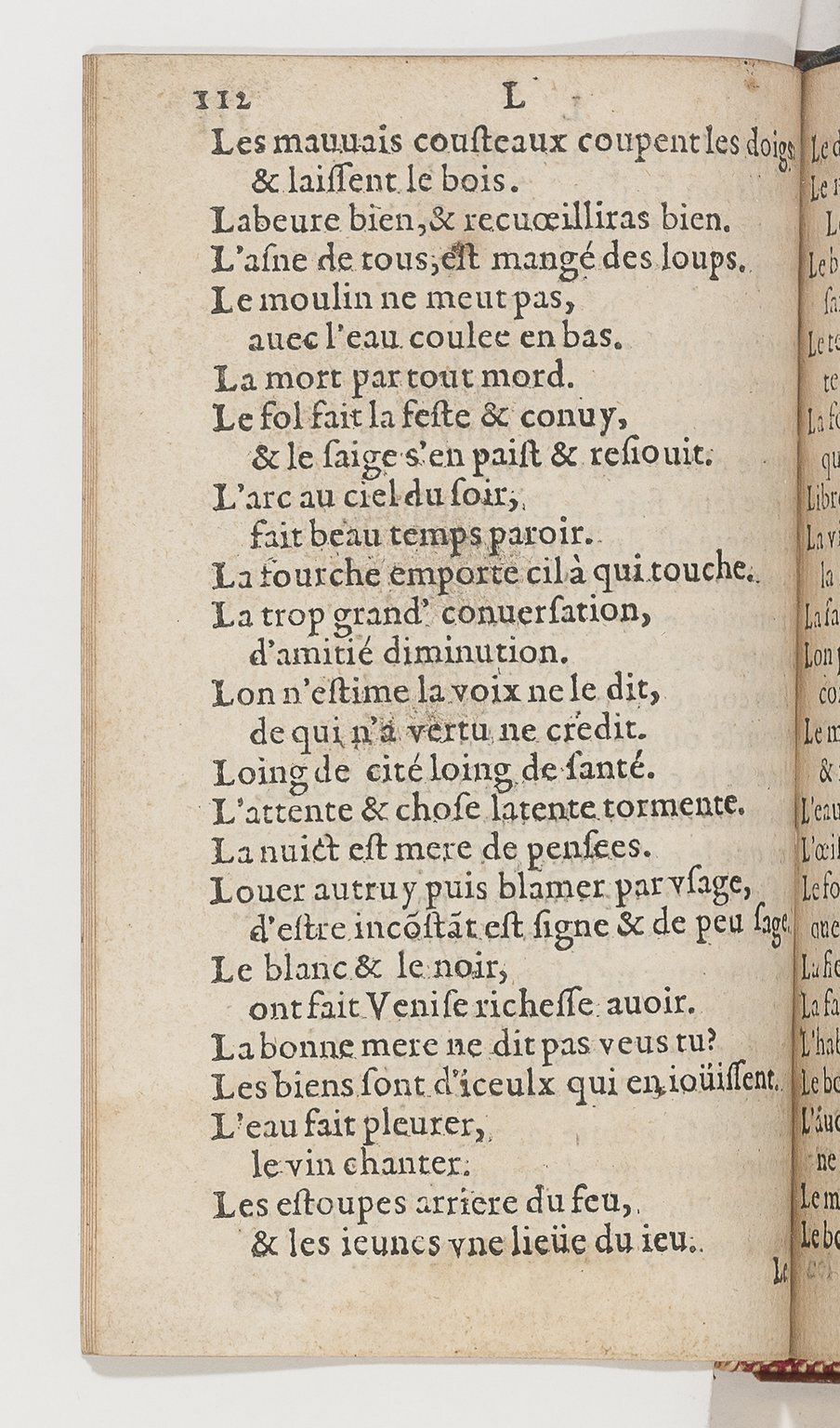 1577 - Jean d’Ogerolles - Trésor de sentences dorées - BnF Arsenal