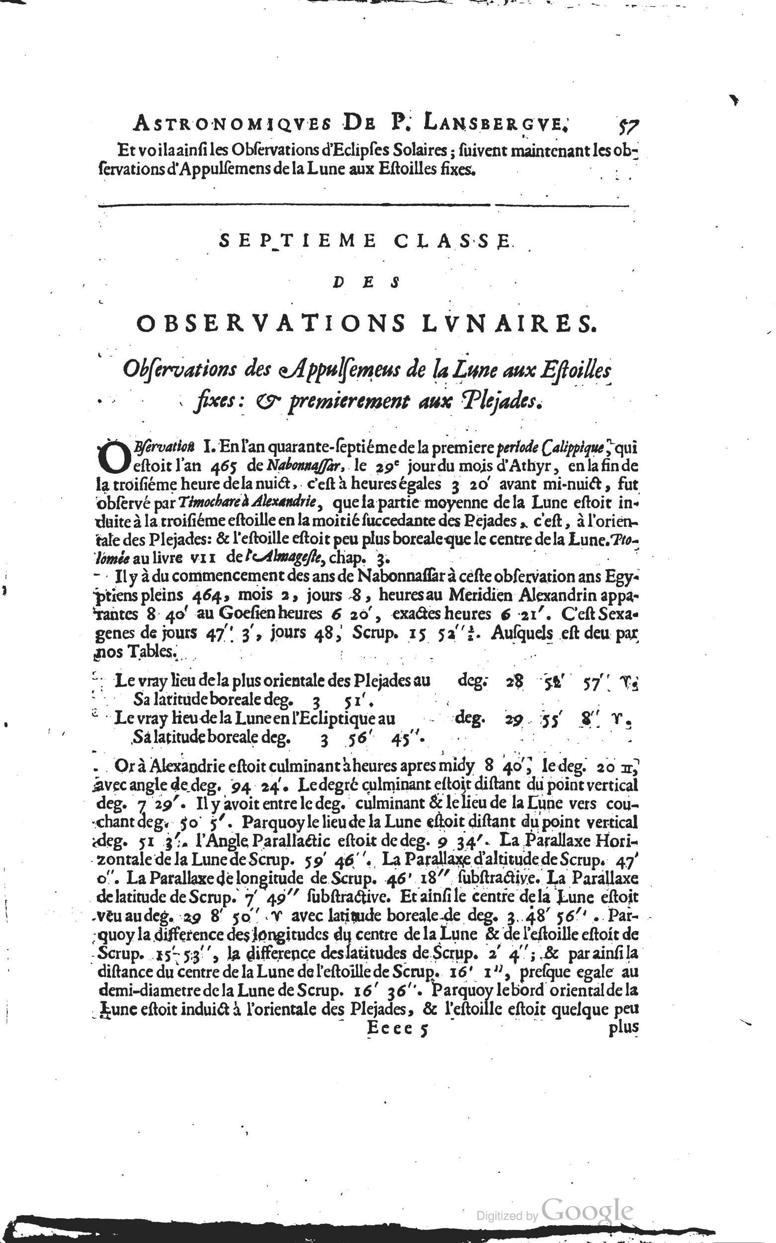 1634 - Zacharie Roman - Les Tables perpétuelles - Universiteit Leiden