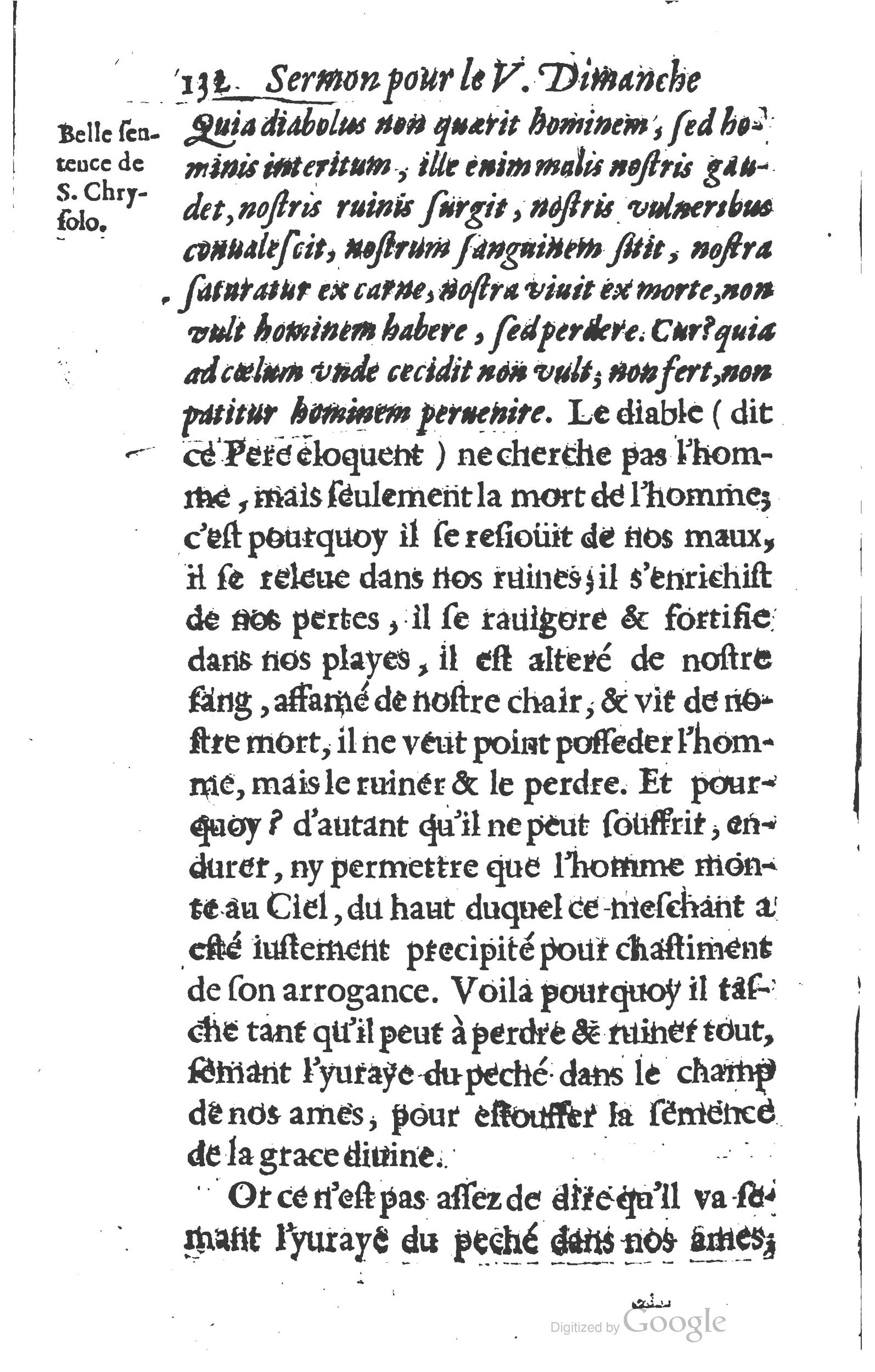 1629 - Manassés de Préaulx - Sermons ou Trésors de la piété chrétienne - BM Lyon