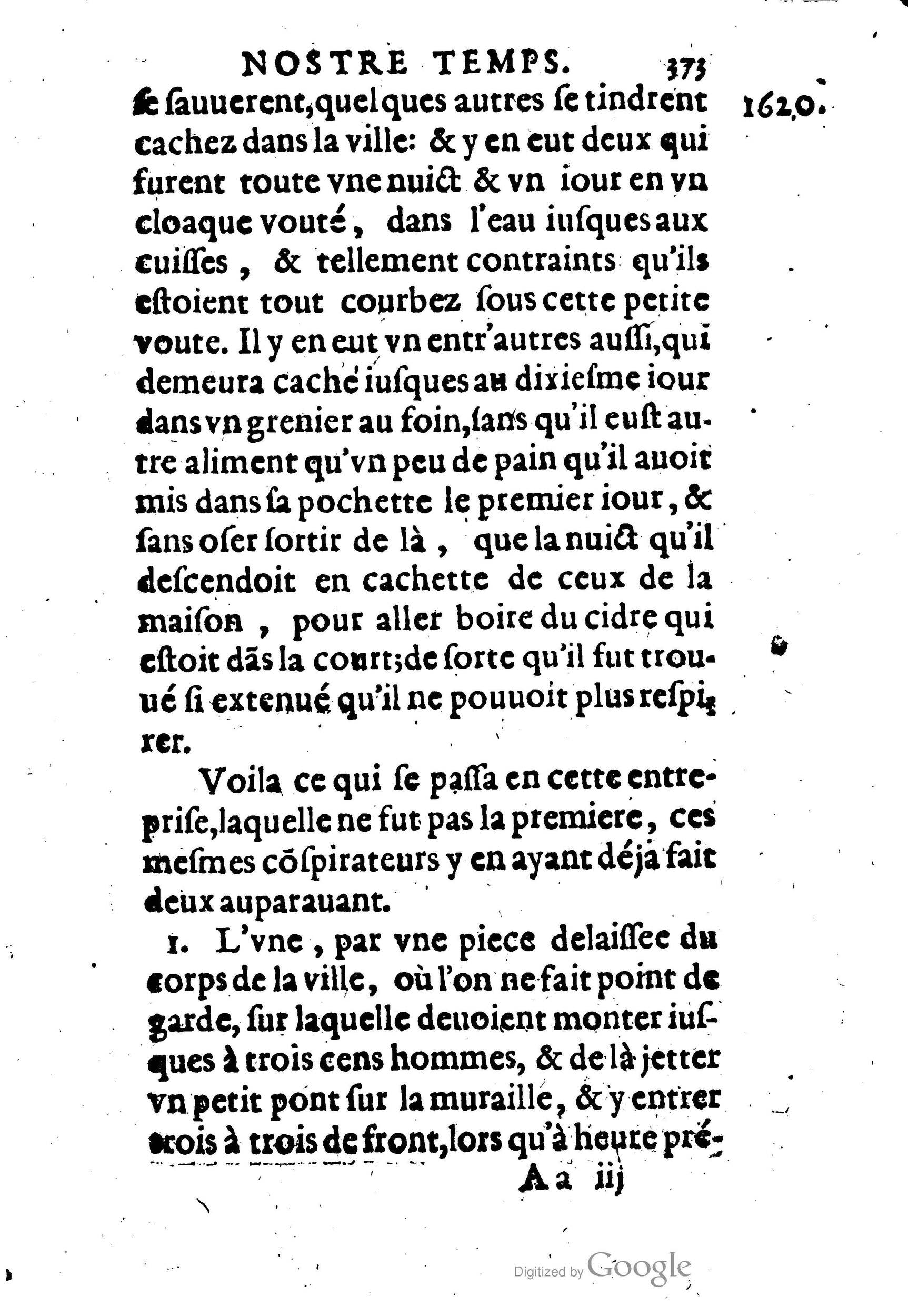 1623 - Joseph Bouillerot - Trésor de l’histoire générale de notre temps - BM Lyon