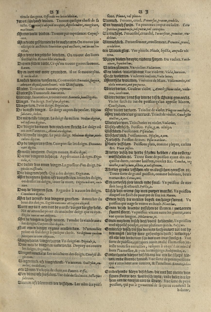 1573 - Christophe Plantin - Trésor du langage bas-allemand - Greifswald 1573 - Christophe Plantin - Trésor du langage bas-allemand - Greifswald