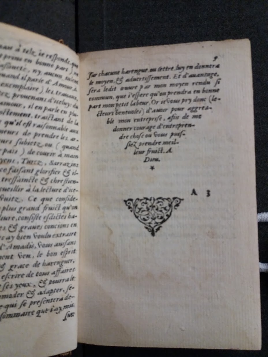 1560 - Jean d’Ogerolles et Gabriel Cotier - Trésor des Amadis - BU Chicago