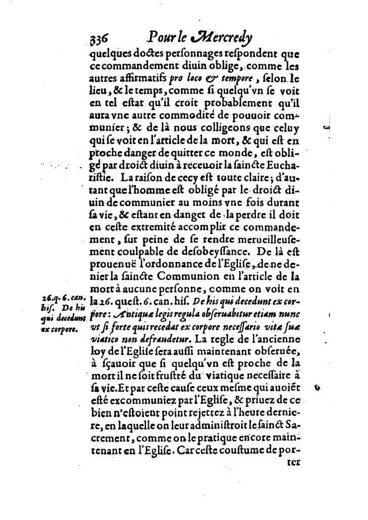 1607 - Nicolas Du Fossé - Trésor quadragésimal - T 02 - BM Lyon