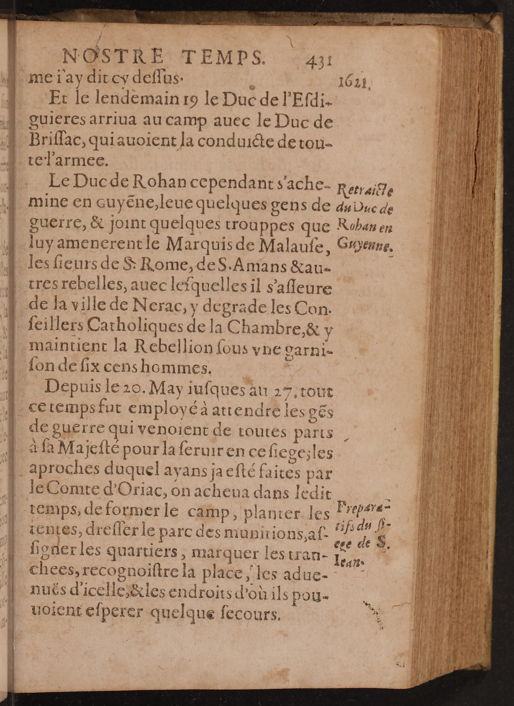 1626 - Joseph Bouillerot - Trésor de l’histoire générale de notre temps - BnF Arsenal