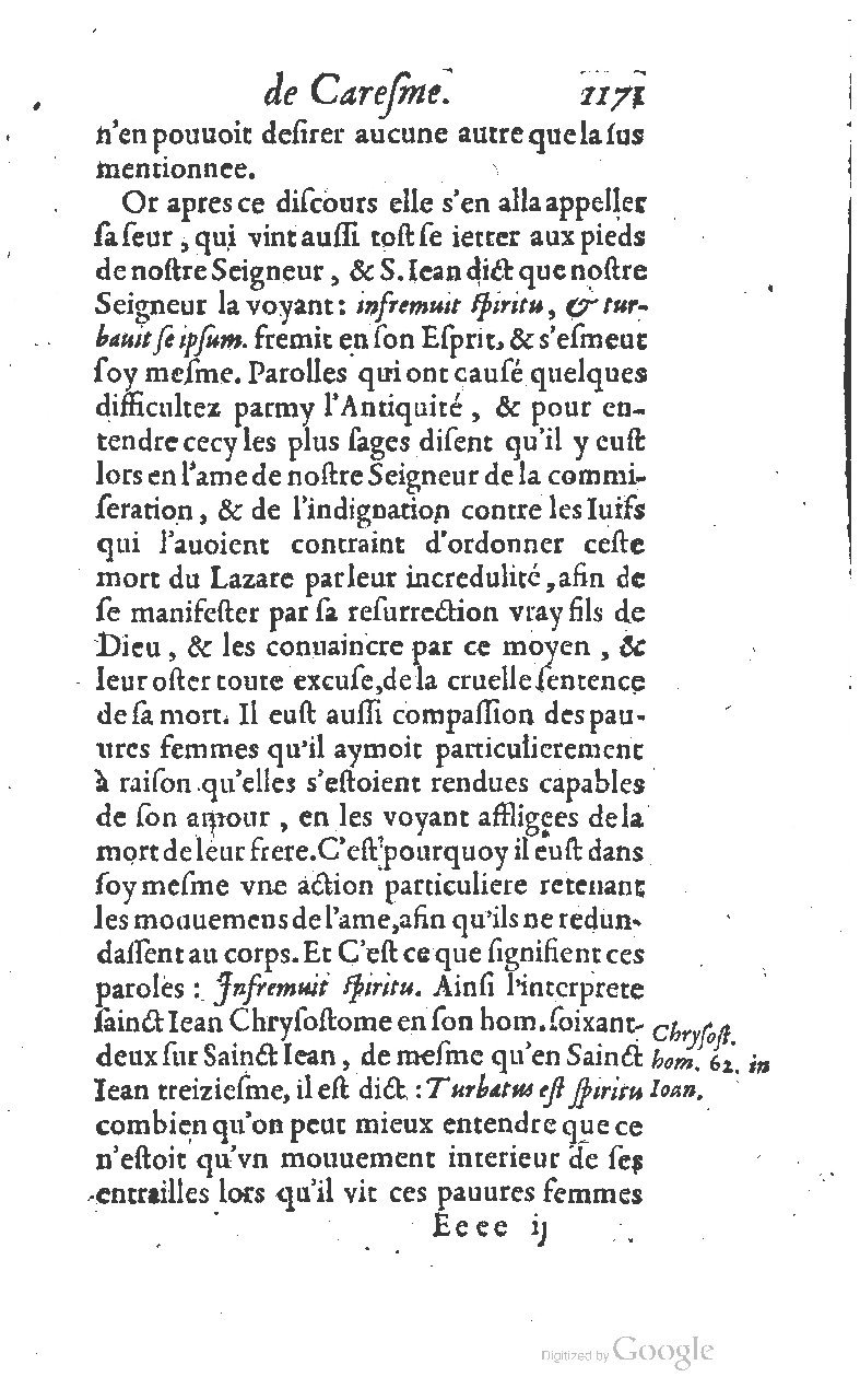 1607 - Nicolas Du Fossé - Trésor quadragésimal - T 01 - BM Lyon