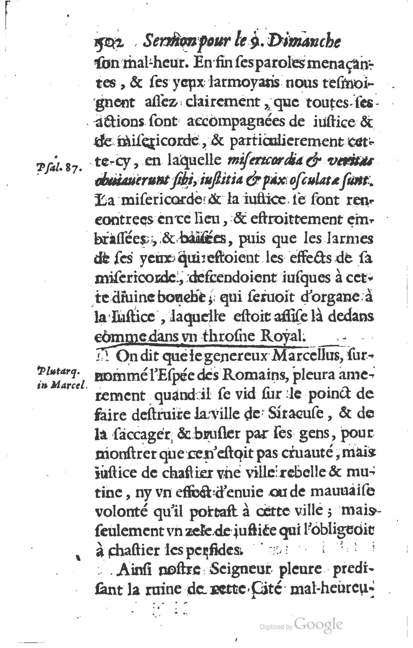 1629 - Manassés de Préaulx - Sermons ou Trésors de la piété chrétienne - BM Lyon