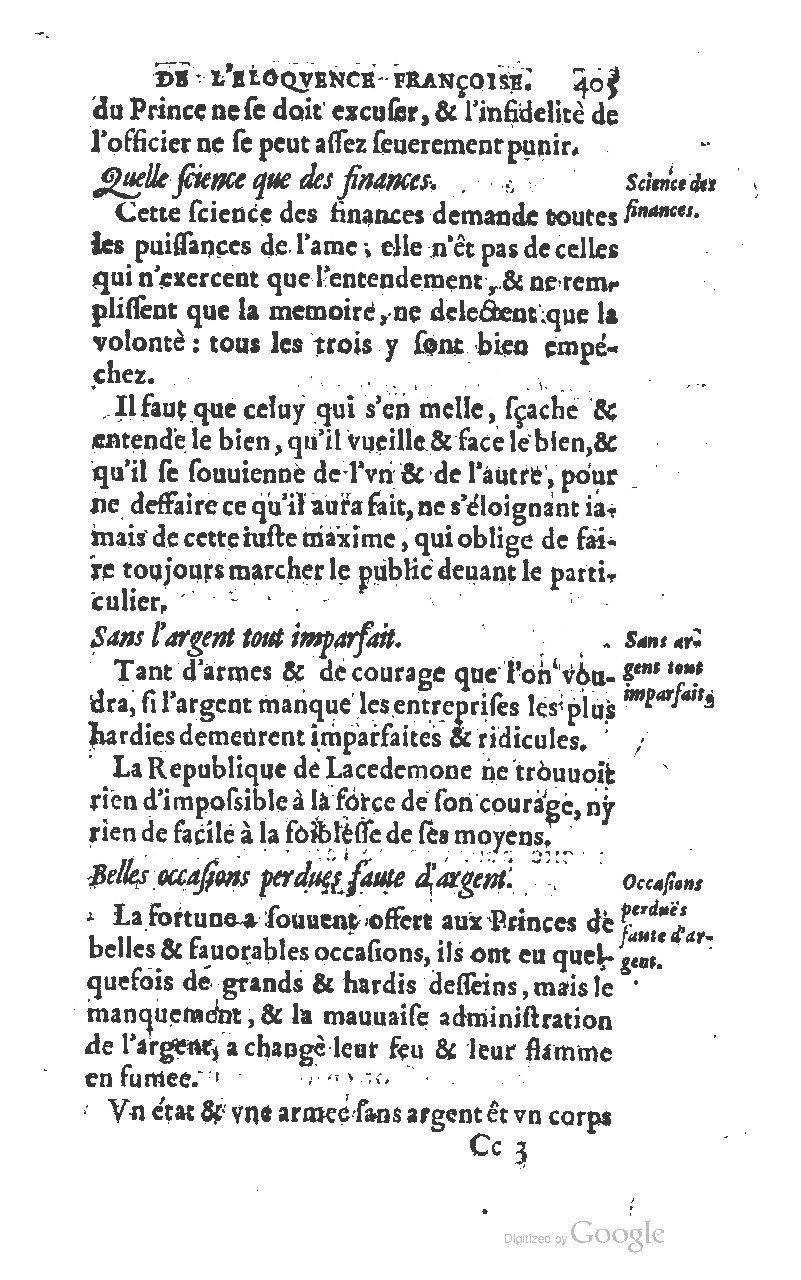 1610 - Louis Coste - Trésor de l’éloquence française (Seconde partie) - BM Lyon
