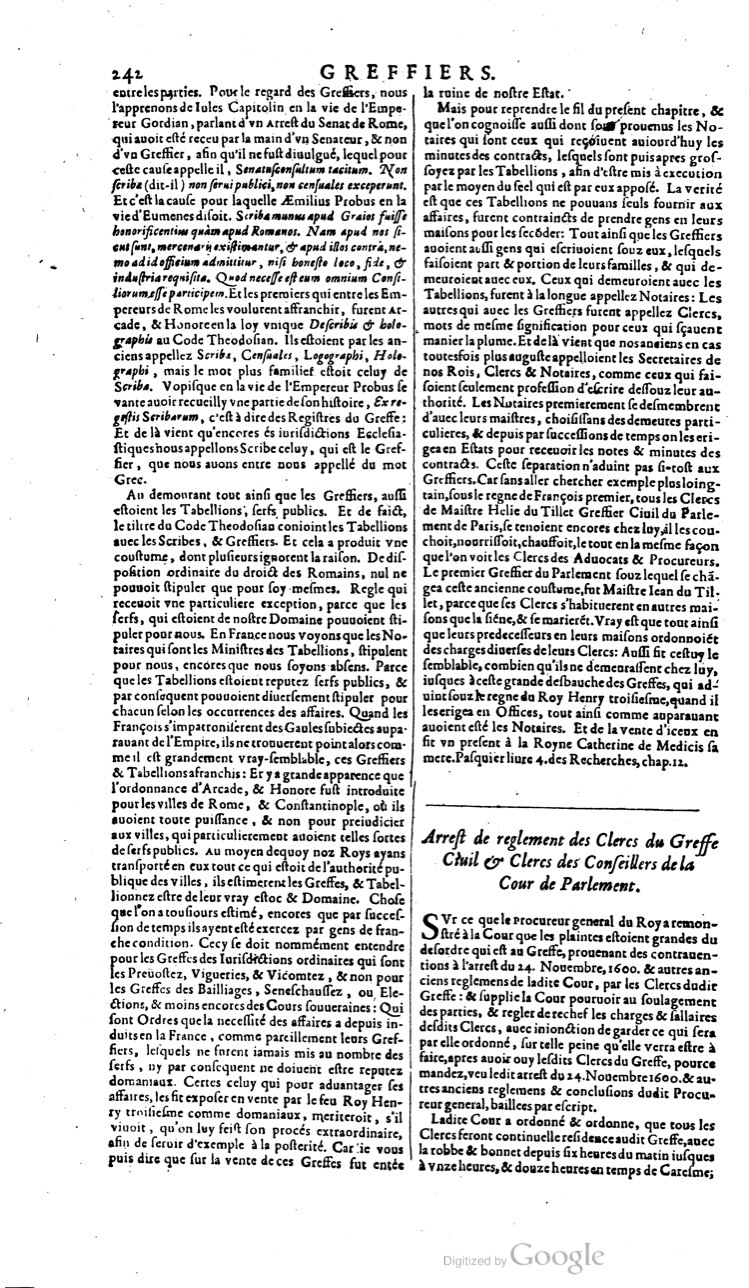 1629 - Veuve Nicolas Buon - Trésor du droit français (21754 T. 2) - BM Lyon