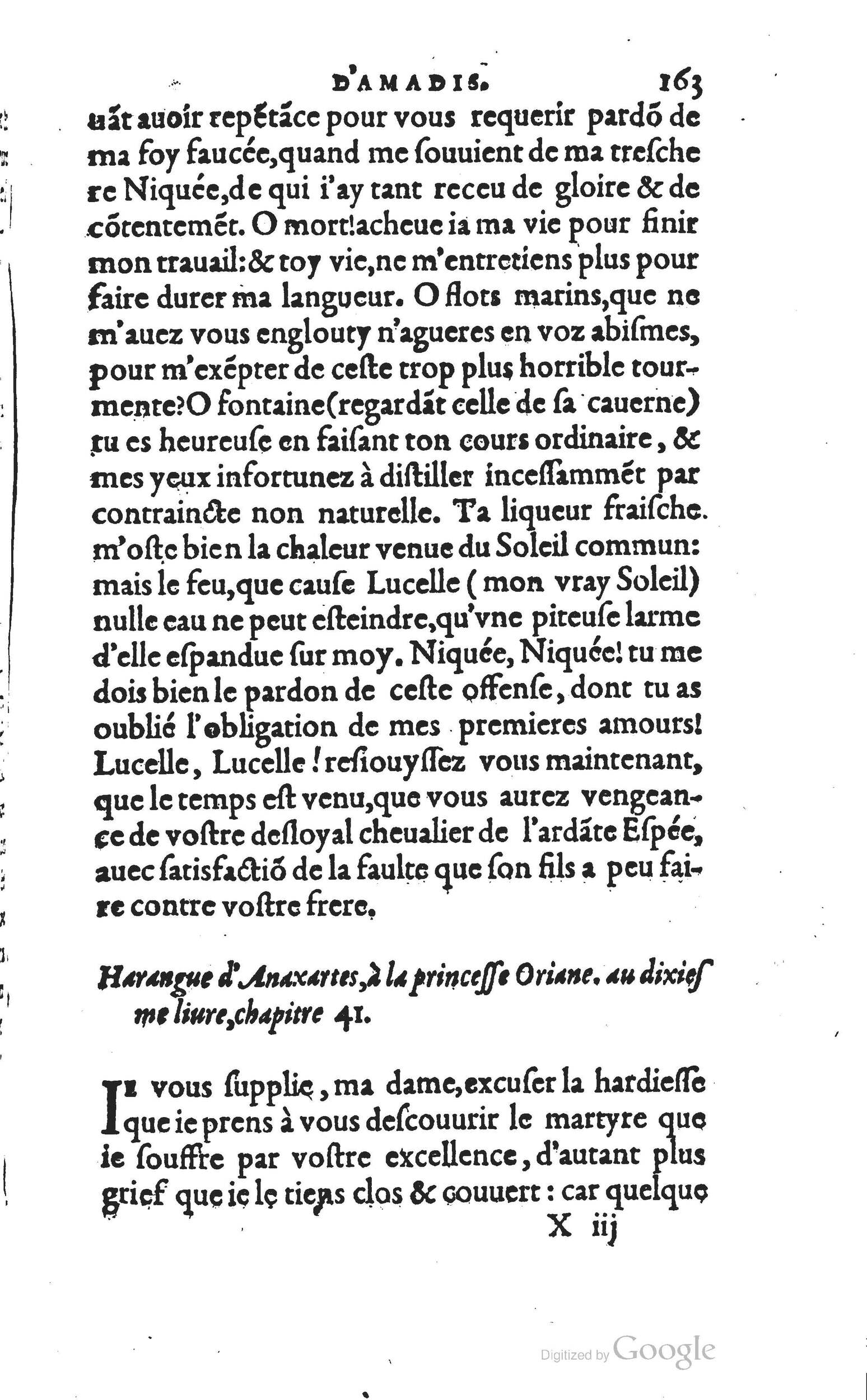 1560 - Vincent Sertenas et Gilles Robinot - Trésor des Amadis - British Library