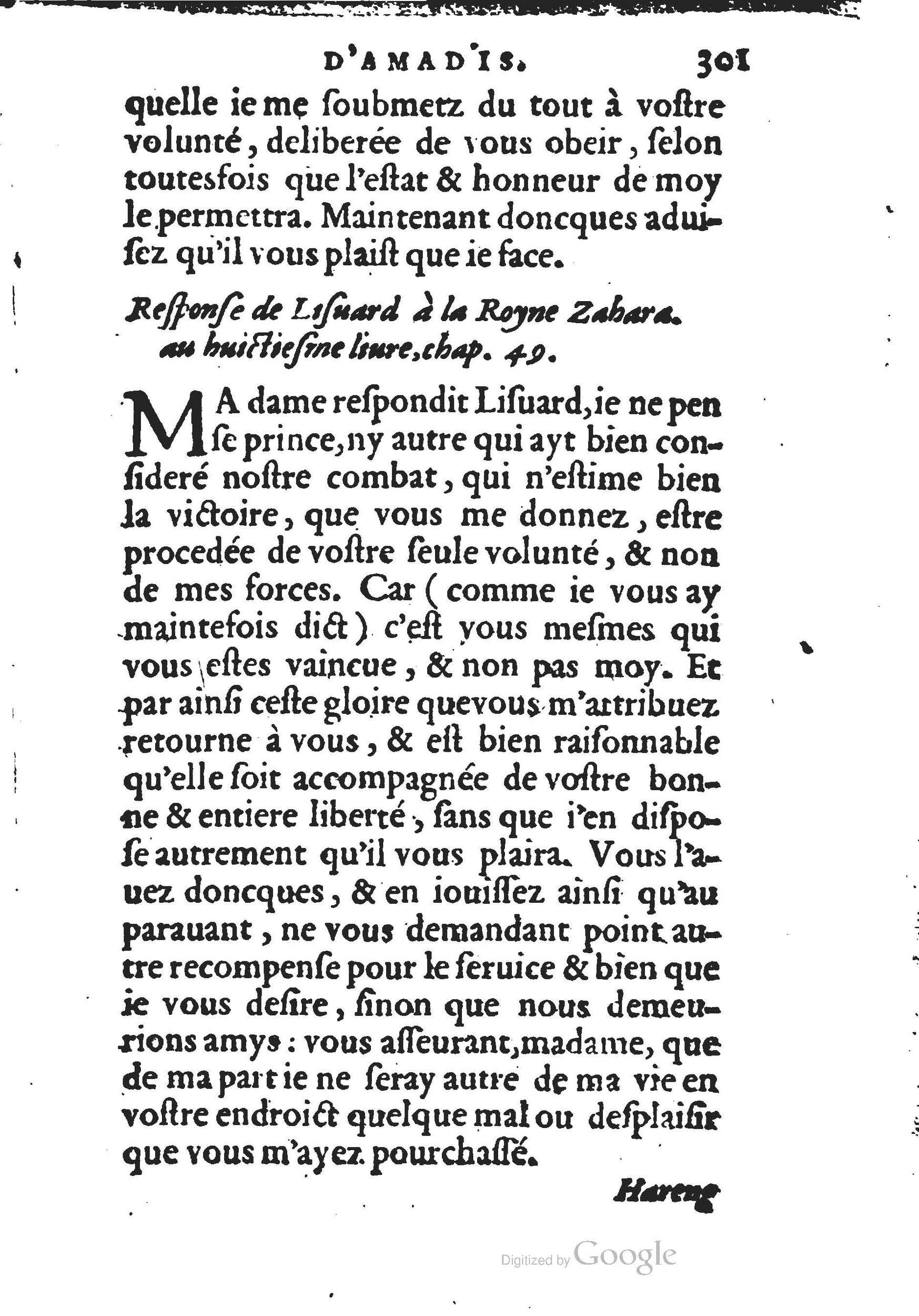 1560 - Jean d’Ogerolles et Gabriel Cotier Lyon - Trésor des Amadis - BSB Munich
