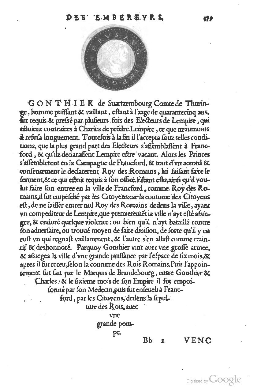 1553 - Jacopo Strada et Thomas Guérin - Épitome du Trésor des antiquités - UGent