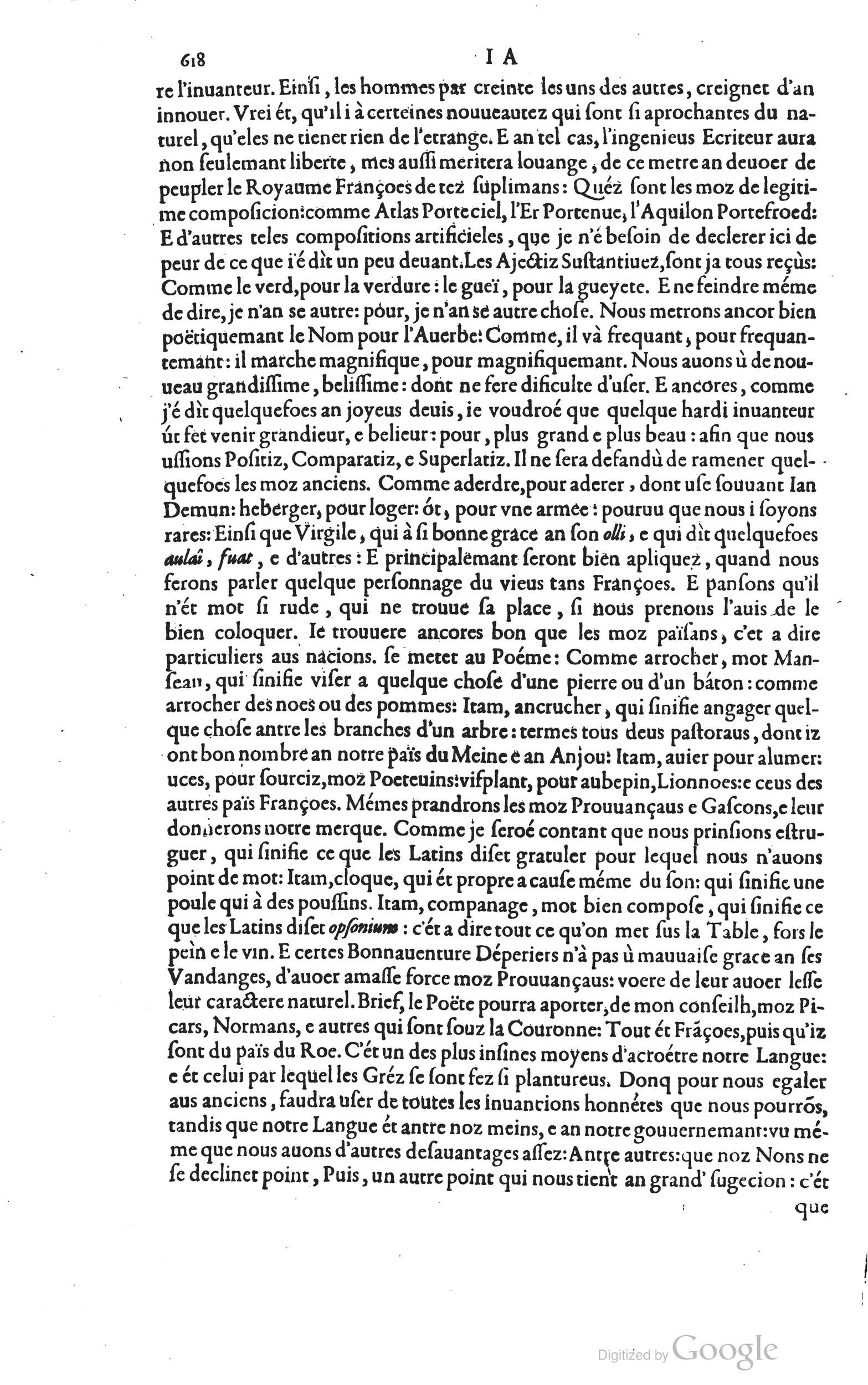1585 - Barthélemy Honorat - Bibliothèques françaises - BSB Munich