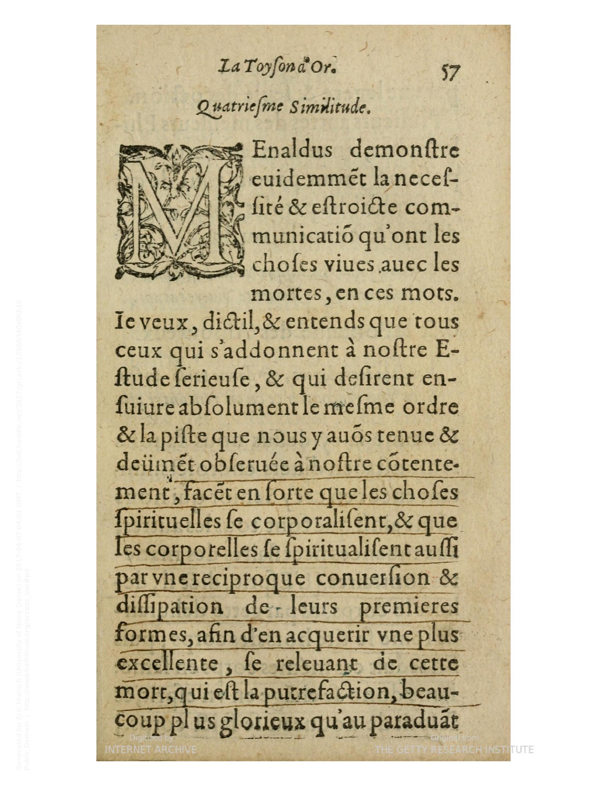 1612 - Charles Sevestre - Toison d’or ou la fleur des trésors - Getty Research Institute