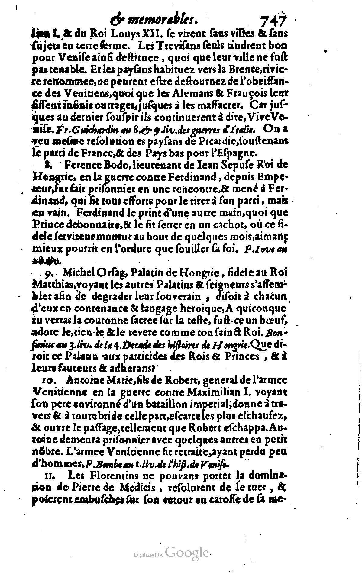 1628 - Jacques Crespin - Trésor d’histoires admirables et mémorables - BSB Munich