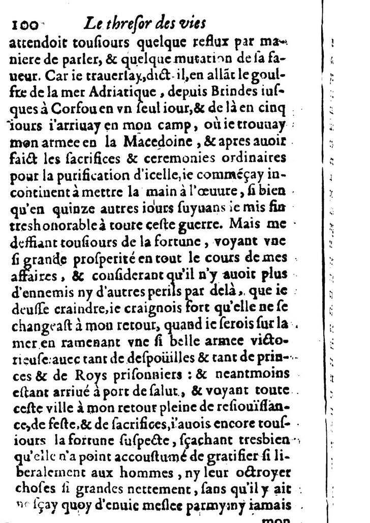 1611 - Pierre Rigaud - Trésor des vies de Plutarque - BM Lyon