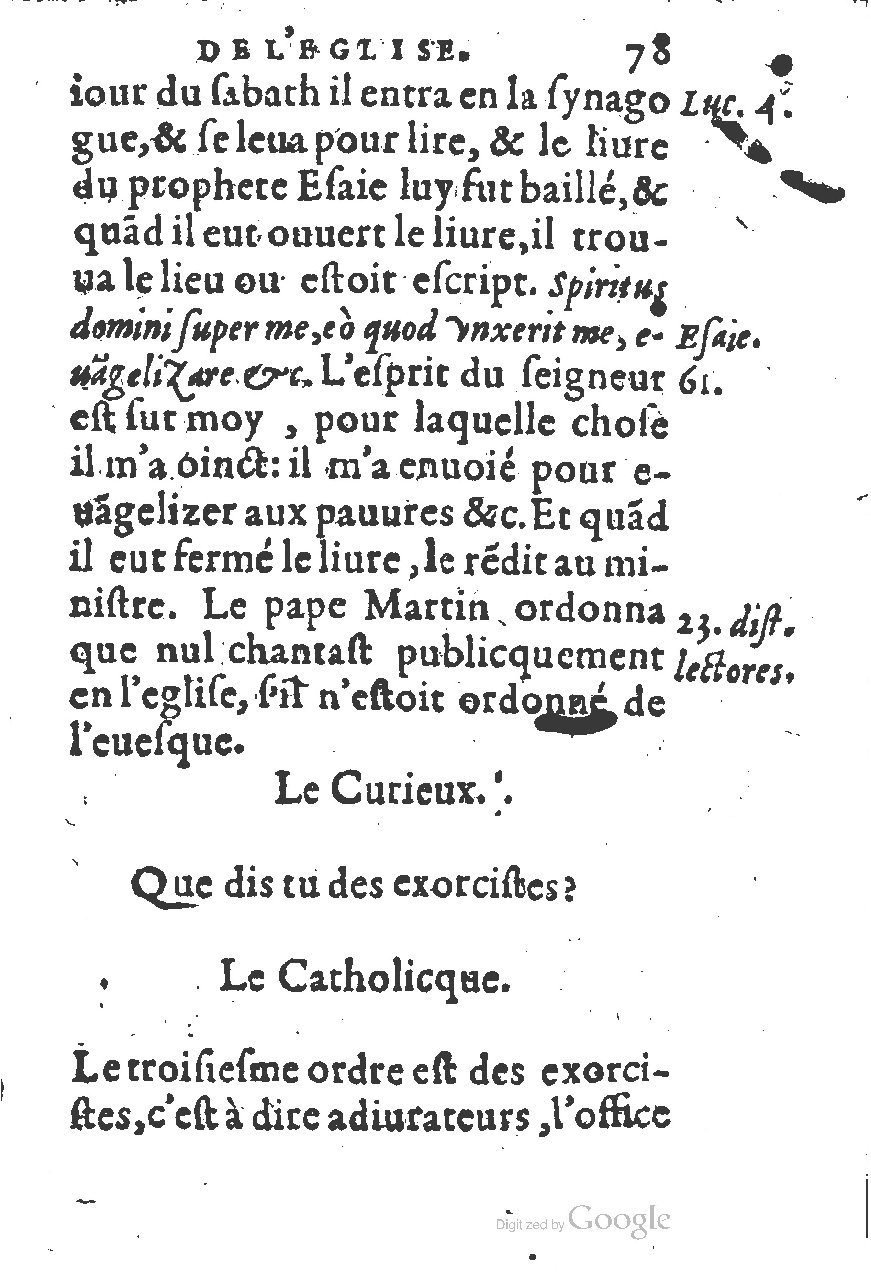 1578 - Jean de Bordeaux - Trésor de l’Église catholique - BM Lyon 1578 - Jean de Bordeaux - Trésor de l’Église catholique - BM Lyon