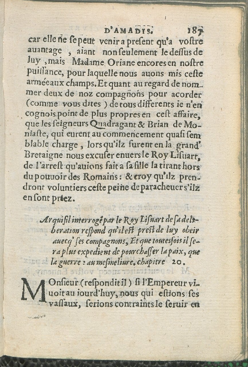 1559 - Pierre Regnard - Trésor des Amadis - Det KLG Copenhague