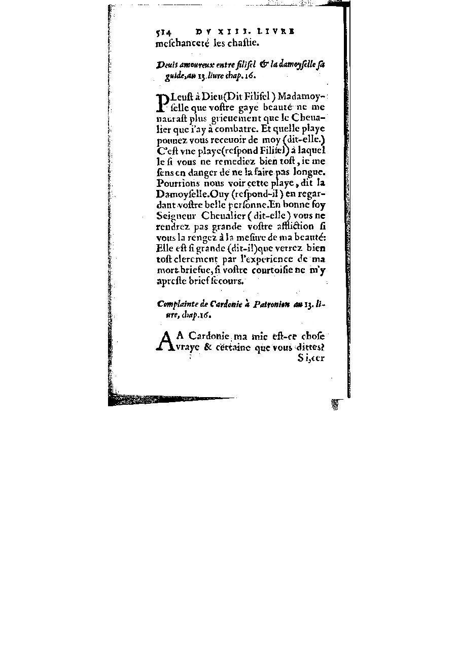 1572 - Veuve Gabriel Cotier - Trésor des Amadis - BM Lyon