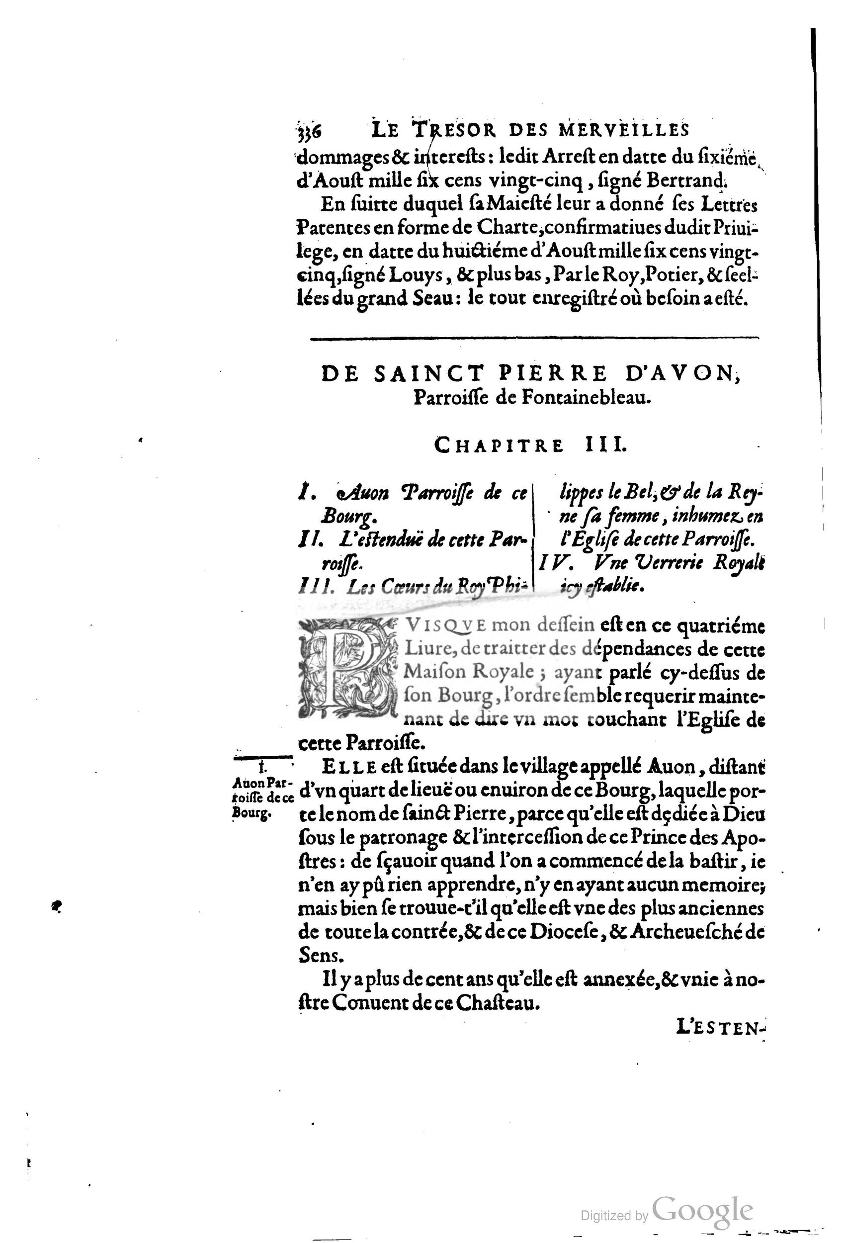 1642 - Sébastien Cramoisy - Trésor des merveilles de la maison royale de Fontainebleau - BM Lyon 1642 - Sébastien Cramoisy - Trésor des merveilles de la maison royale de Fontainebleau - BM Lyon