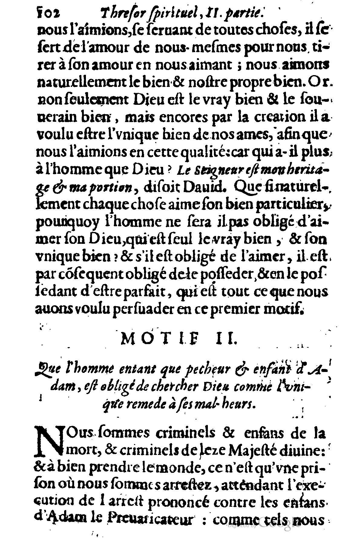 1635 - Sébastien Huré - Trésor spirituel contenant les obligations - BM Lyon