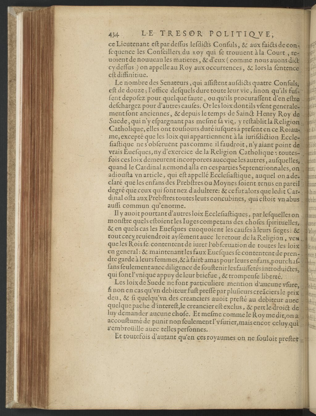 1608 - Nicolas Du Fossé - Trésor politique - BnF Tolbiac
