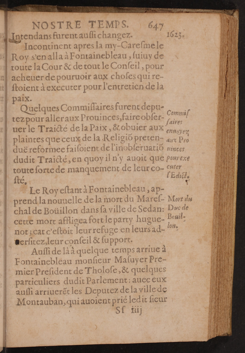 1626 - Joseph Bouillerot - Trésor de l’histoire générale de notre temps - BnF Arsenal 1626 - Joseph Bouillerot - Trésor de l’histoire générale de notre temps - BnF Arsenal