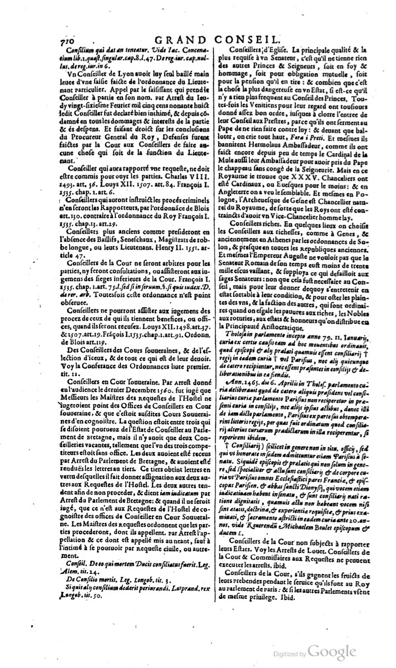 1629 - Veuve Nicolas Buon - Trésor du droit français (29620 T. 1) - BM Lyon