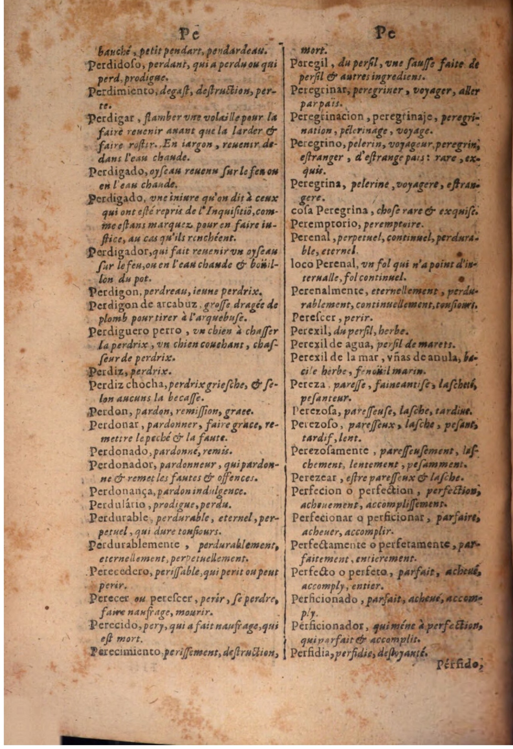1645 - A. de Sommaville et A. Courbé - Trésor des deux langues espagnole et française - BSB Munich 1645 - A. de Sommaville et A. Courbé - Trésor des deux langues espagnole et française - BSB Munich