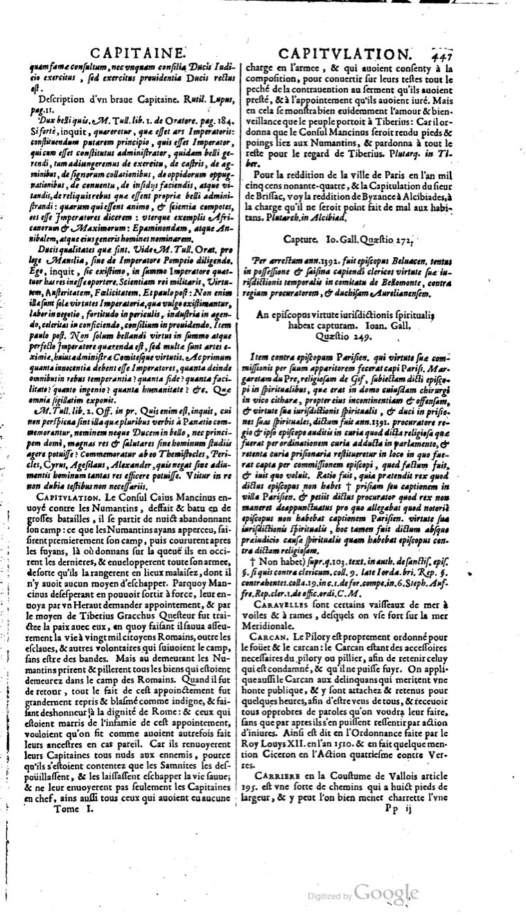 1629 - Veuve Nicolas Buon - Trésor du droit français (21754 T. 1) - BM Lyon