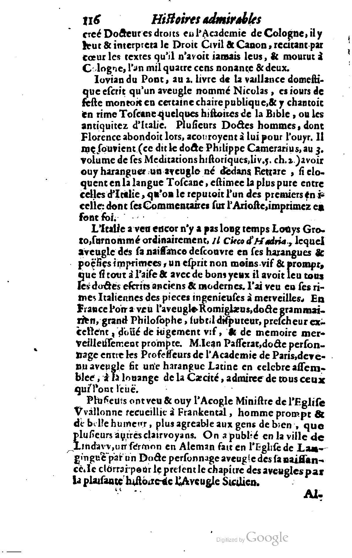 1628 - Jacques Crespin - Trésor d’histoires admirables et mémorables - BSB Munich